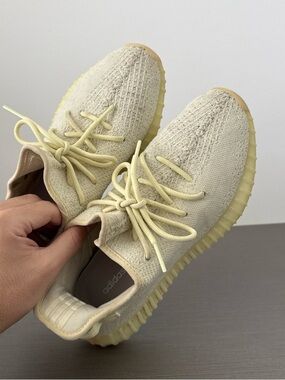 adidas gazelle silver green womens YEEZY X ADIDAS Size 12 Butter Yellow Solid Nylon Lace Up Sneakers – Sui  Generis Designer Consignment